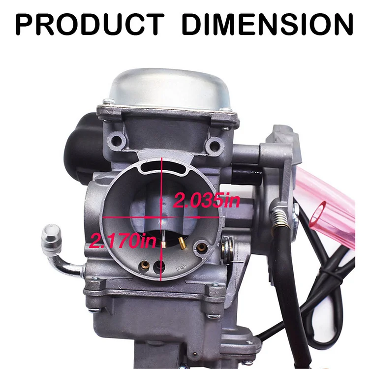 Silscvtt Carburetor Carb Replacement for Arctic Cat ATV 350 366 400 2008-2017 0470-843 0470-737