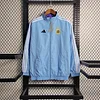 2023/2024 Argentina Reversible Windbreaker(Purple-light blue)Football Shirt 1:1 Thai Quality