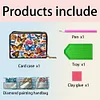 Diamond Painting Butterfly Card Holder Coin Purse Diamond Art Wallet Pouch for Women