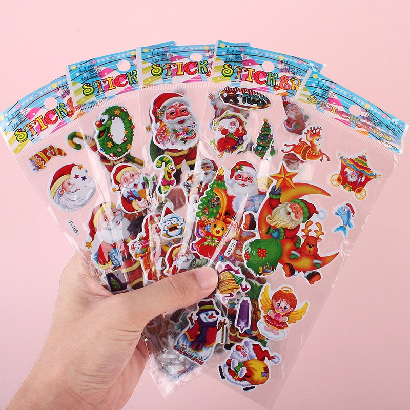 Christmas Cute Cartoon Plastic Party Party Packs
