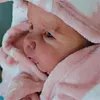 [New]20" Soft Weighted Body Reborn Eyes Opend Girl Alexis,Gift Set with Clothes and Pacifier - RBBI-Myrebornbabydoll&reg; Myrebornbabydoll&reg;