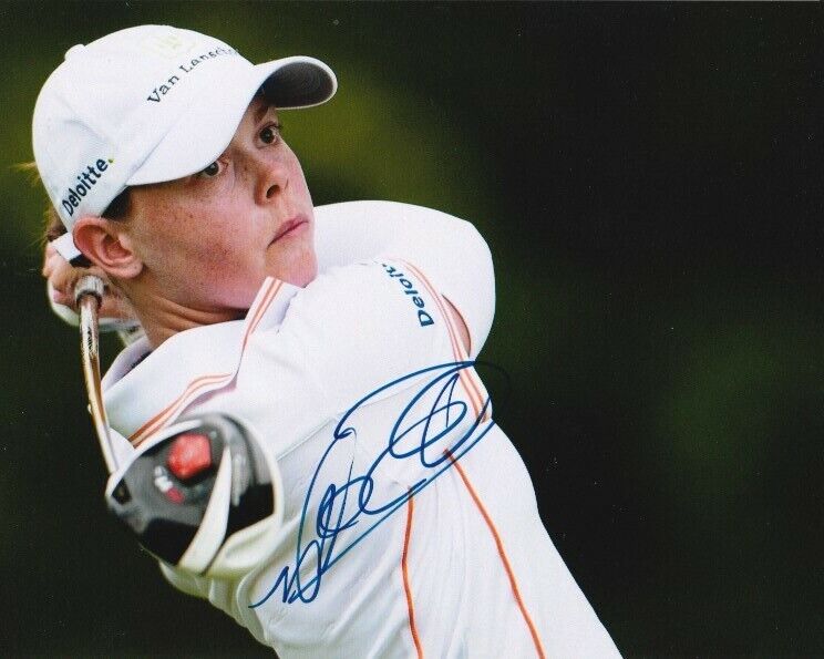 CHRISTEL BOELJON SIGNED LPGA GOLF 8x10 Photo Poster painting! Autograph