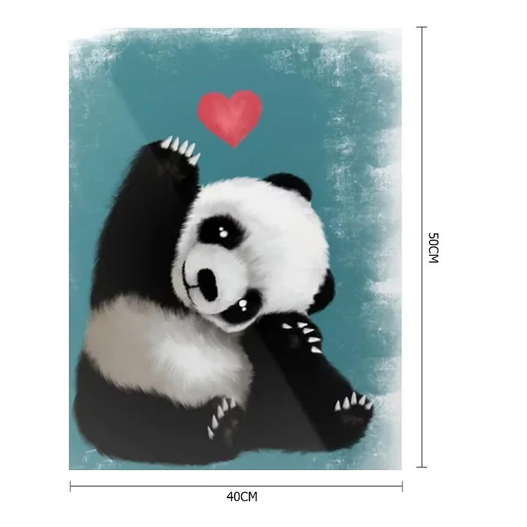 Panda - Painting By Numbers - 40*50cm