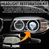 Car Headlight Restoration Set Headlamp Cover Scratch Remover for Car Maintenance