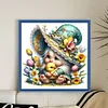 Duckling Gnome - 11CT Stamped Cross Stitch - 50*50cm