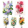 (Multi-Style) Flowers-11CT Stamped Cross Stitch 30*40cm/11.81*15.75in