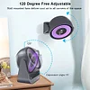 High-speed turbo convection fan, air circulation fan, rechargeable portable wall-mounted fan