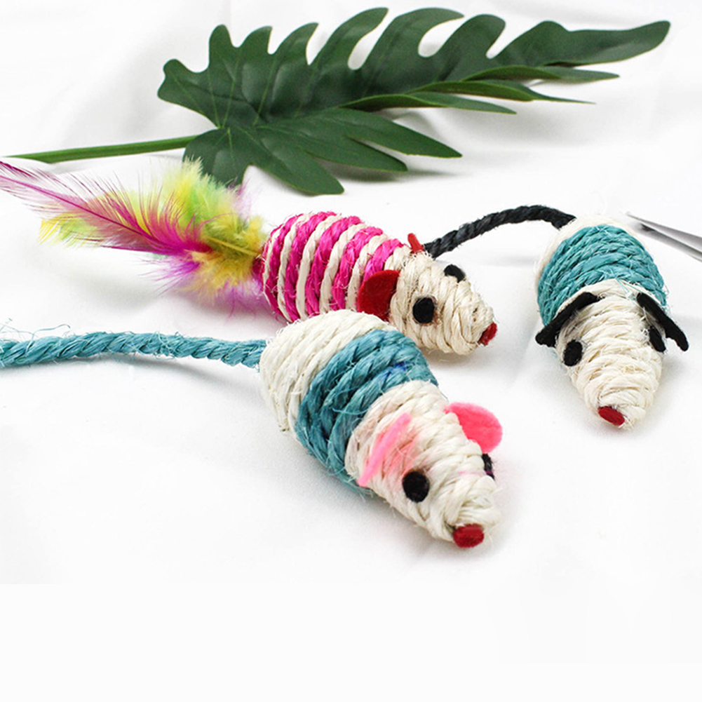 

Sisal Teeth Claws Funny Cat Toy Pet Cat Training Interactive Toys, 501 Original