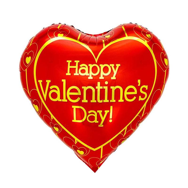 Vacation Minimalist Heart Shape Aluminum Film Travel Daily Balloons