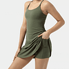 Plush Backless Active Dress-Easy Peezy Edition-UPF50+