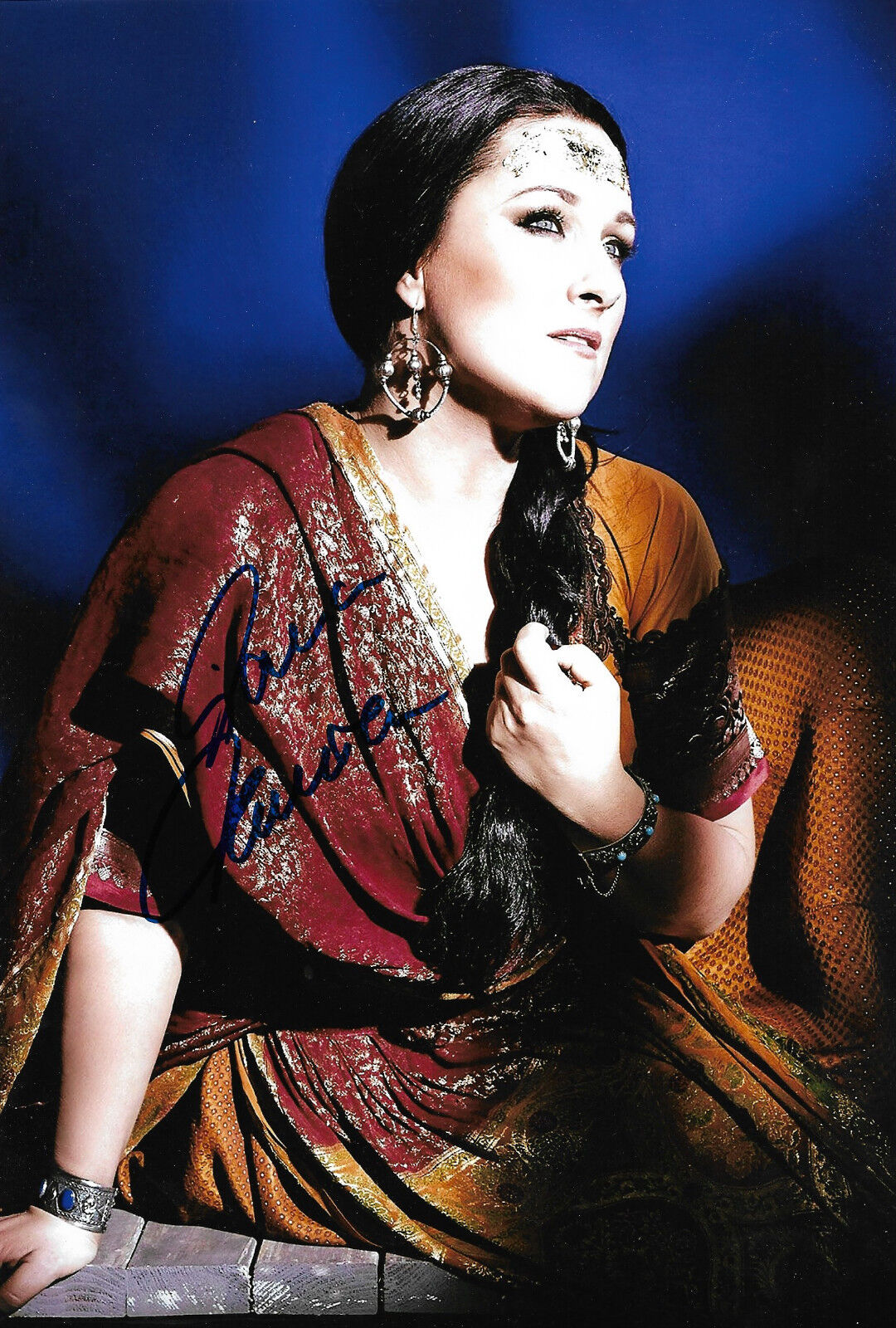 Diana Damrau Opera signed 8x12 inch Photo Poster painting autograph