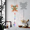 >SALE<Diamond Painting Wind Chime 5D Crystal Dream Light Catcher Pendant (AA899)