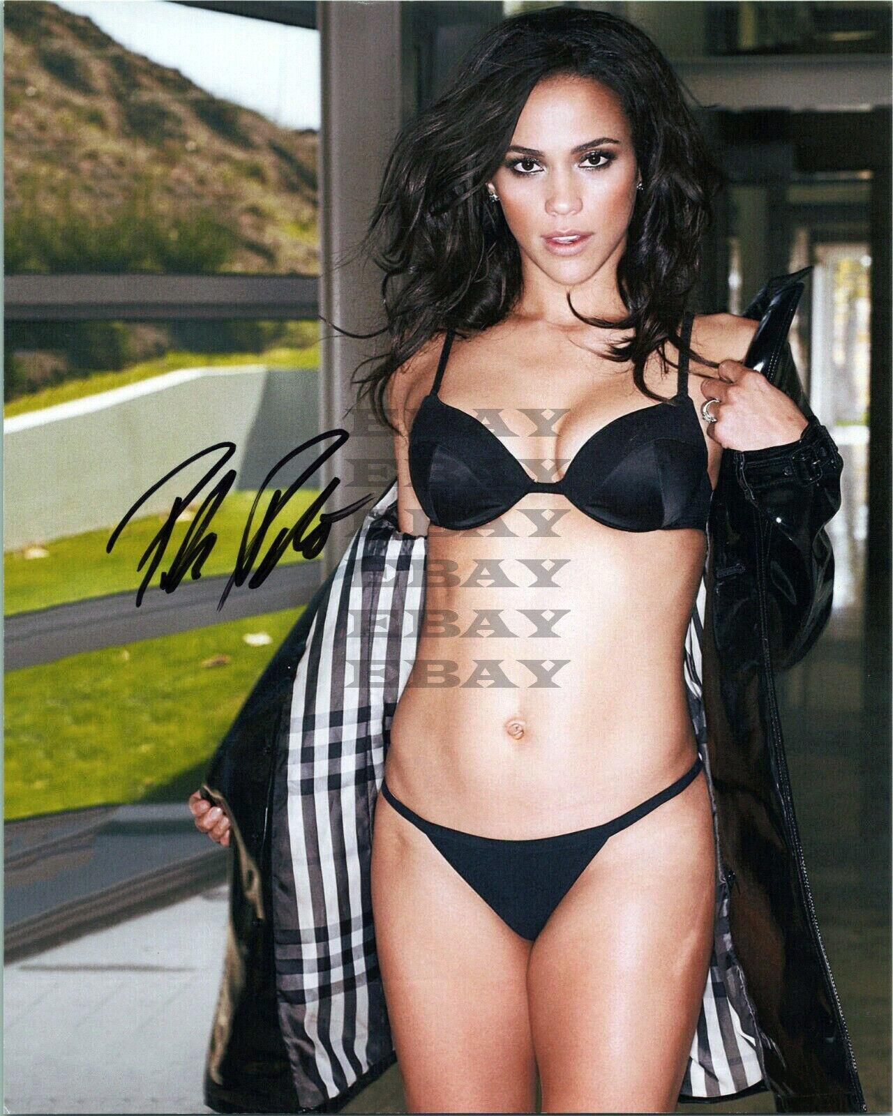 PAULA PATTON Sexy Autographed 8x10 Photo Poster painting Signed REPRINT