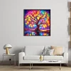 Colorful Tree Of Life - 11CT Counted Cross Stitch - 45*45cm - Natural