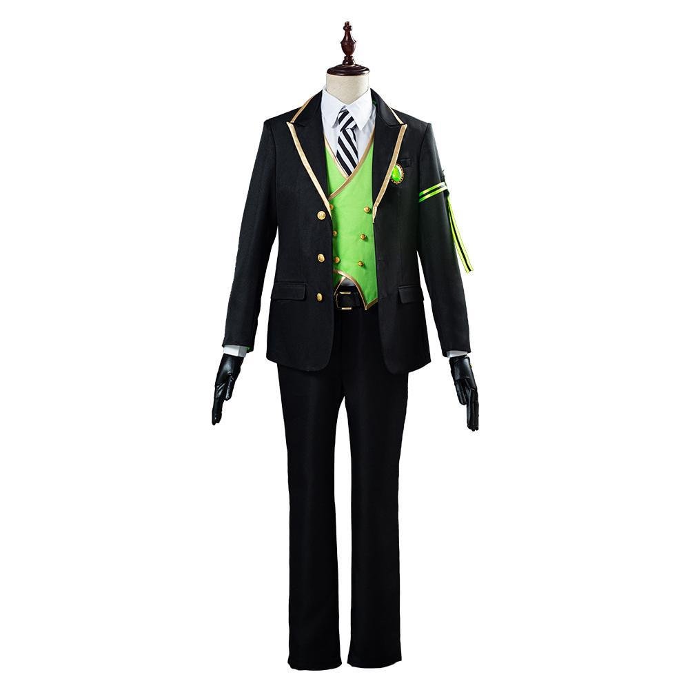 Game Twisted Wonderland Malleus Sebek Silver Uniform Outfit Halloween Carnival Costume Cosplay Costume For Adult