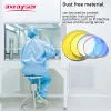 Dust-free disposable natural latex finger covers industry white 750pcs anti-static ultra-thin for fiber lazer parts cleaning