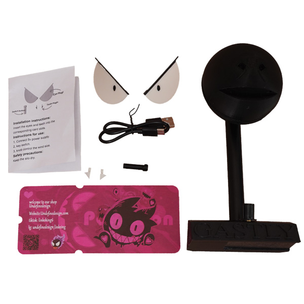 Innovative Utility Inspired by Ghostly Classic: U&D's Gastly Humidifier