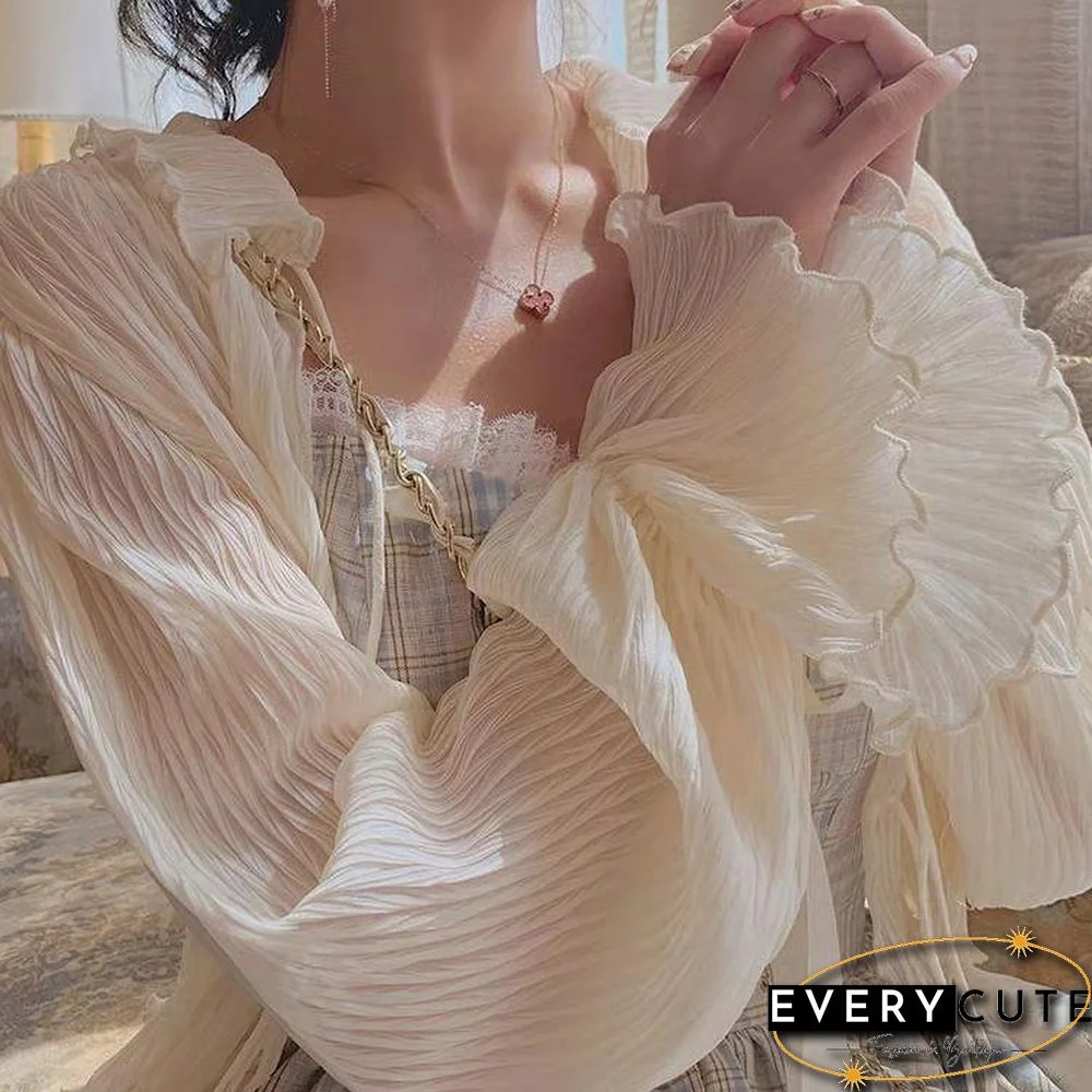 Franch Women Floral Chiffon Dresses Summer Pearl Chiffon Print Ruffle Strapless Party Long Midi Dress Holiday Feminine Vestidos