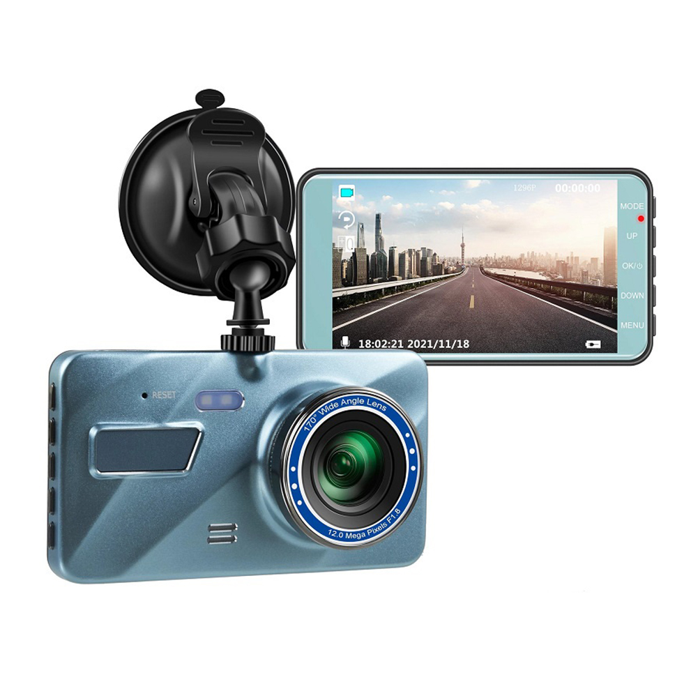 

Touch Car Video Recorder Dual Lens 1296P HD Night Vision Recording Dash Cam, 501 Original