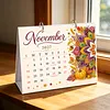 DIY 2027 Diamond Painting Calendar Art Kit Paper Desk Calendar Desktop Decoration Craft Kit