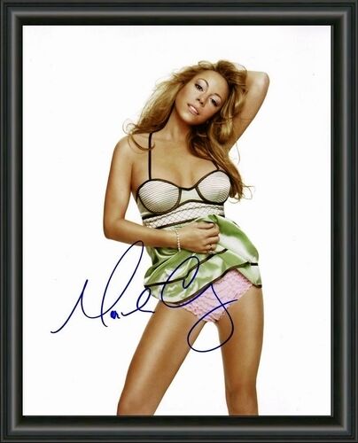 MARIAH CAREY - A4 SIGNED AUTOGRAPHED Photo Poster painting POSTER  POST