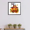 Halloween Pumpkin-Paint by Numbers Acrylic Paintingg 40*40CM(Watercolor)