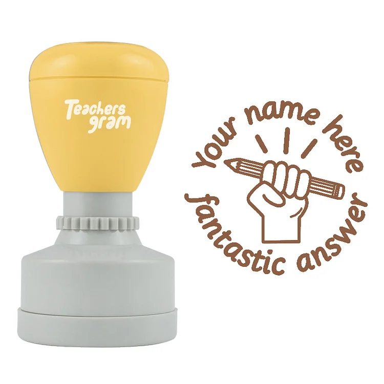 Personalized Fantastic Answer Stamp