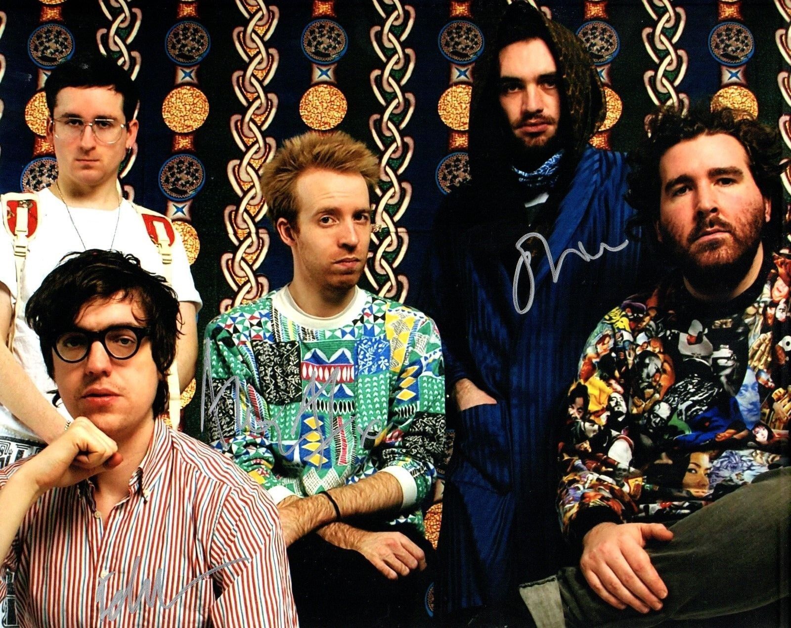 GFA British Electronic Band * HOT CHIP * Signed 8x10 Photo Poster painting AD1 PROOF COA