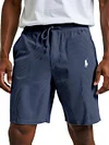 Men's Striped Drawstring Active Shorts