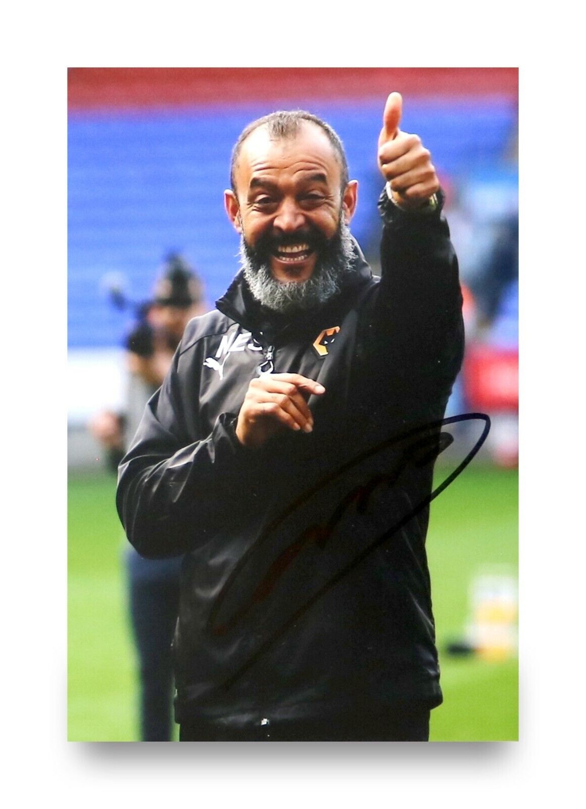 Nuno Santo Signed 6x4 Photo Poster painting Wolverhampton Wanderers Goalkeeper Autograph + COA