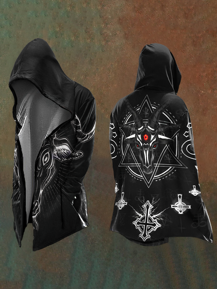 Men's Goat Head Dream Casual Hooded Jacket / Rvogue / Rvogue