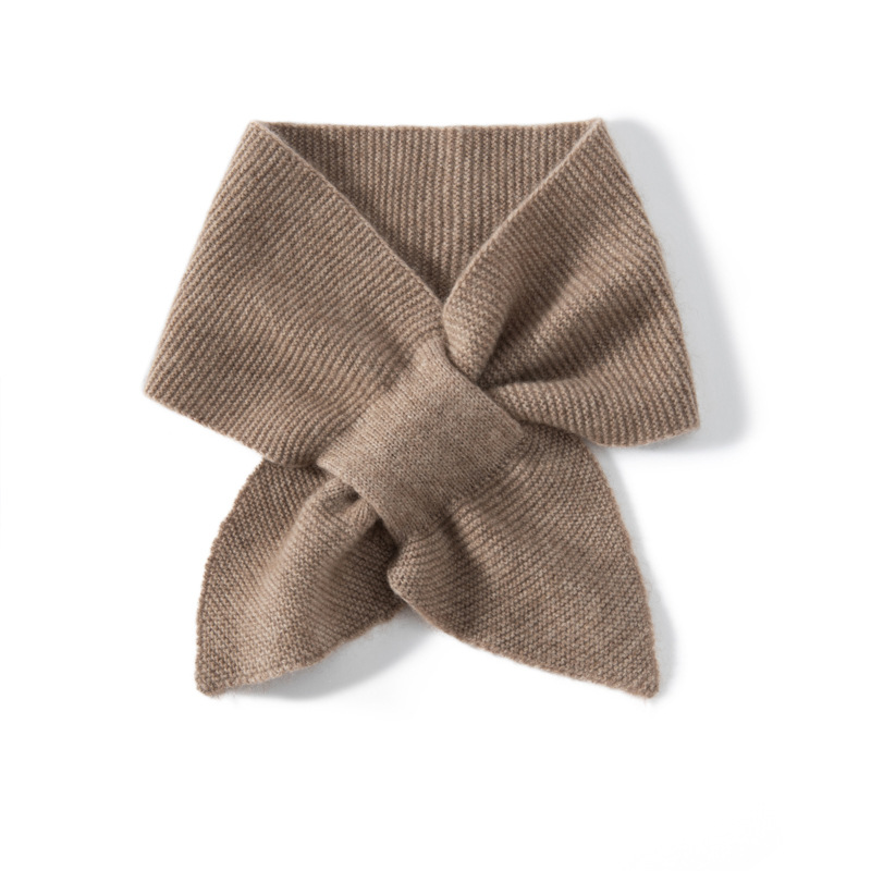 100% Cashmere Plain Neck Scarf REAL SILK LIFE