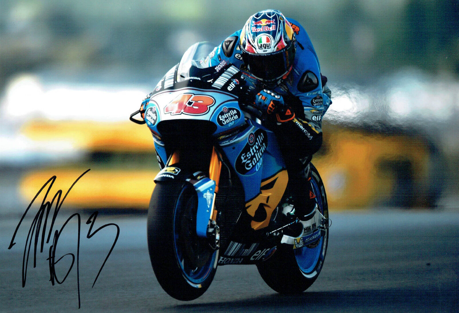 Jack MILLER 2017 Signed 12x8 Photo Poster painting 6 AFTAL Autograph COA Marc VDS Honda MOTOGP