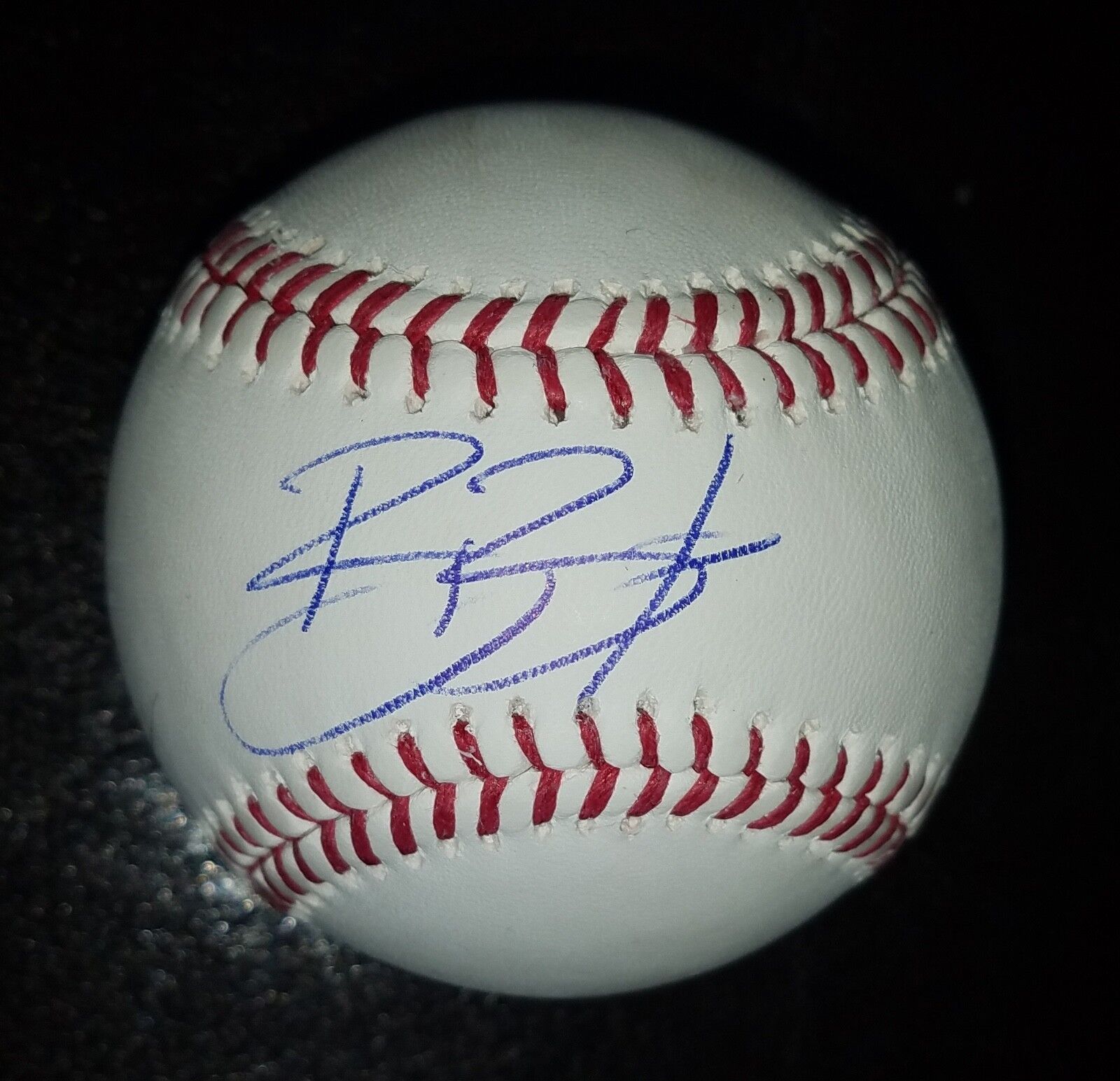 BRADEN BISHOP 'SEATTLE MARINERS' PROSPECT OUTFIELD SIGNED MLB BASEBALL *COA 2