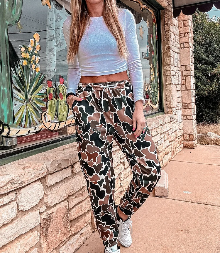 The Ozona Camo Sweatpants (ThrowbackCamo)