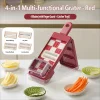 Multifunctional Vegetable Cutter, Household Kitchen Slicer and Shredder