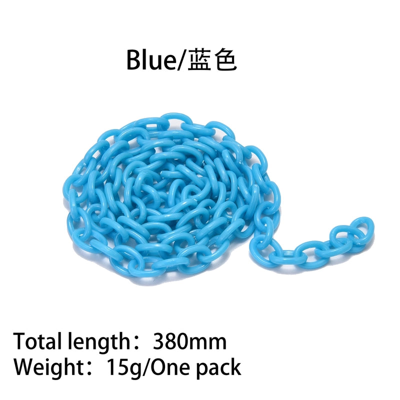 1 Pack = 5 Pieces Arylic 6*8mm Jewelry Accessories Chain