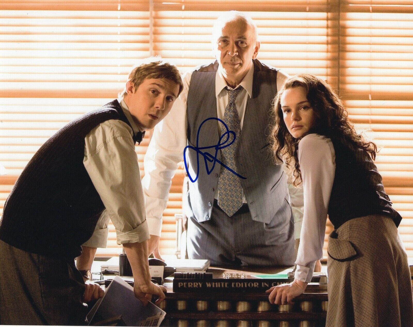 Frank Langella Signed 8x10 Photo Poster painting w/COA Frost / Nixon Robot Dracula #2