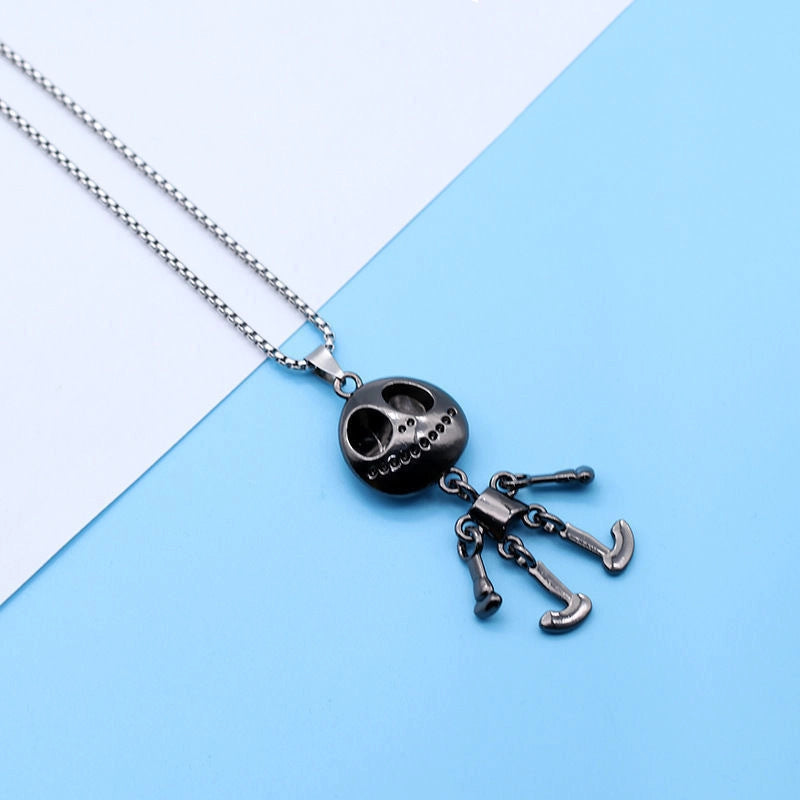 Hip-Hop Vintage Style Animal Letter Alloy Titanium Steel Plating Men’s Pendant Necklace Men Pendant Necklaces
