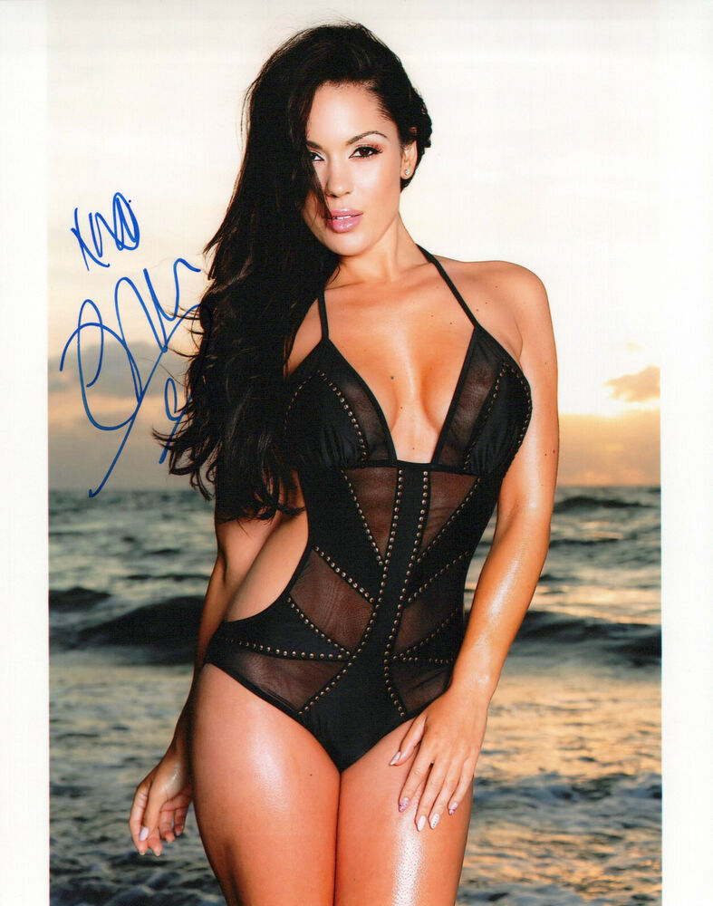 Carissa Rosario glamour shot autographed Photo Poster painting signed 8x10 #6