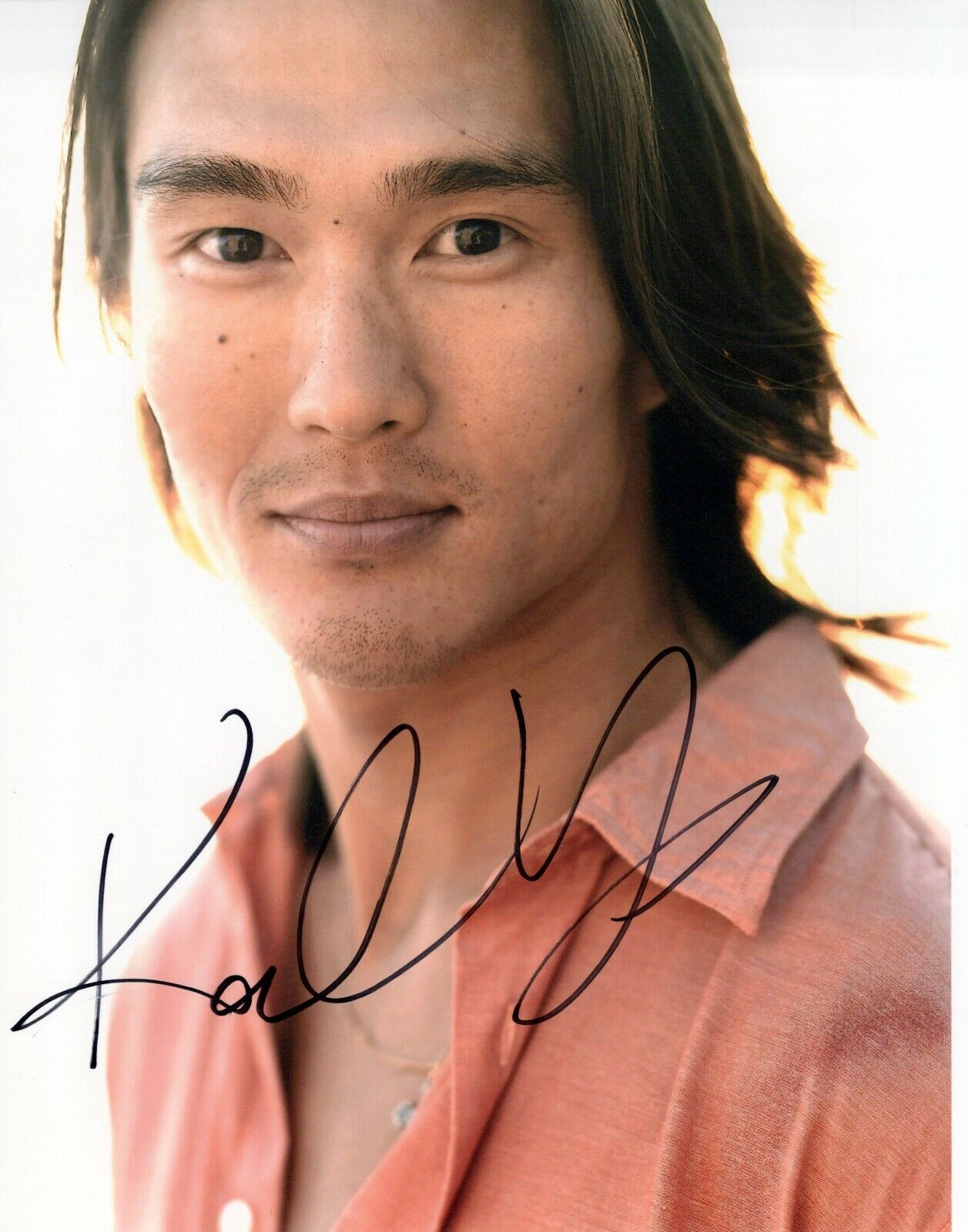 Karl Yune head shot autographed Photo Poster painting signed 8x10 #2