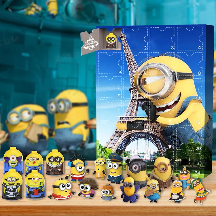 Minions Advent Calendar -- The One With 24 Little Doors