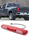 Third 3rd Brake Light 25890530 LED High Mount Stop Light for Chevy for GMC Sierra 1500 2500 3500 HD 2007-2013 Rear Center Cab Roof Tail Cargo Lamp