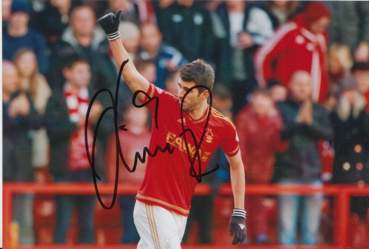 NOTTINGHAM FOREST HAND SIGNED NELSON OLIVEIRA 6X4 Photo Poster painting 1.