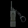 Walkie-talkie Model Keychain Backpack Key Pendant Mini Radio Model Keychain