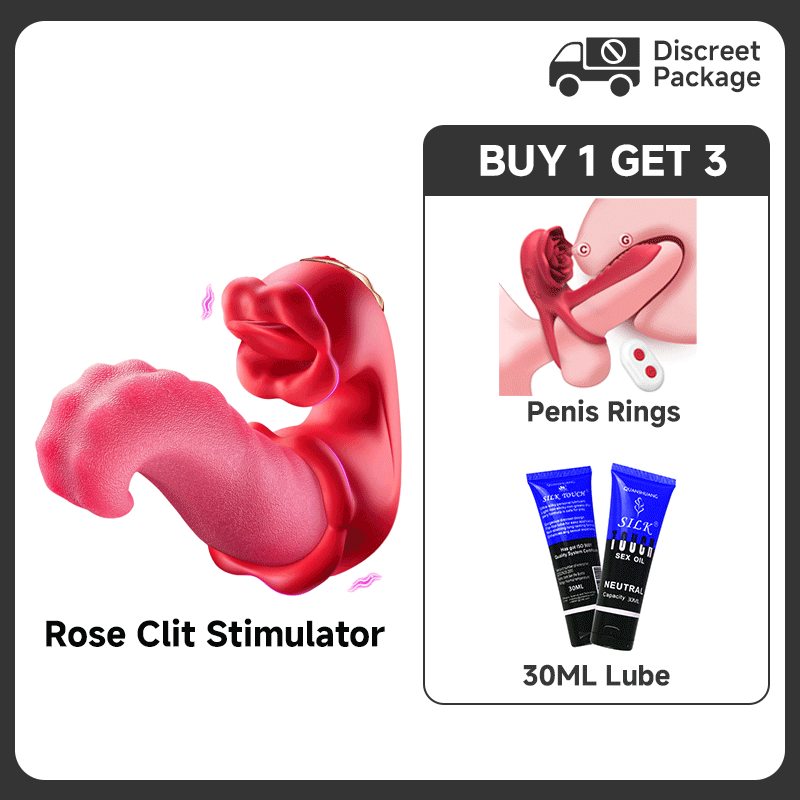 3 in 1 Multifunctional Vibrator with Swinging Tongue for Ultimate Clitoral and G Spot Pleasure