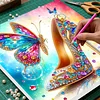 Framed Diamond Painting - Special Shaped - High Heel (25x25cm)