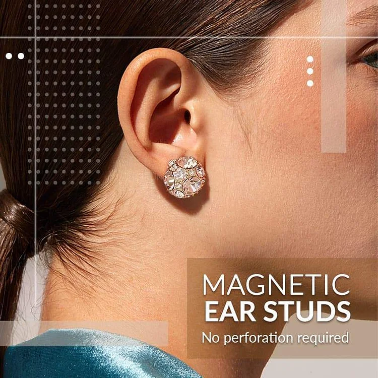 Jolieaprile Magnetic Ear Studs