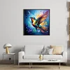Colorful Hummingbird-11CT Stamped Cross Stitch 40*40cm/15.75*15.75in