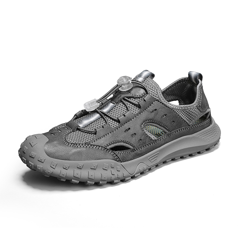 Gandisa New Fashion Men Casual Sneakers Breathable Mesh Shoes Lightweight Hiking Shoes Antiskid Lac-up Man Trainers Summer Treking Shoes